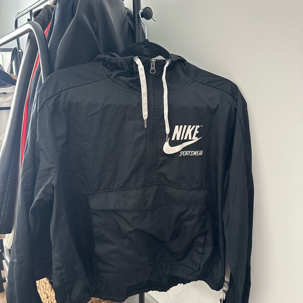 Nike Black and Red Jacket